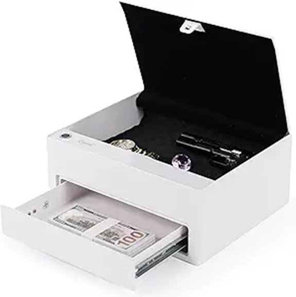 touchscreen drawer security safe
