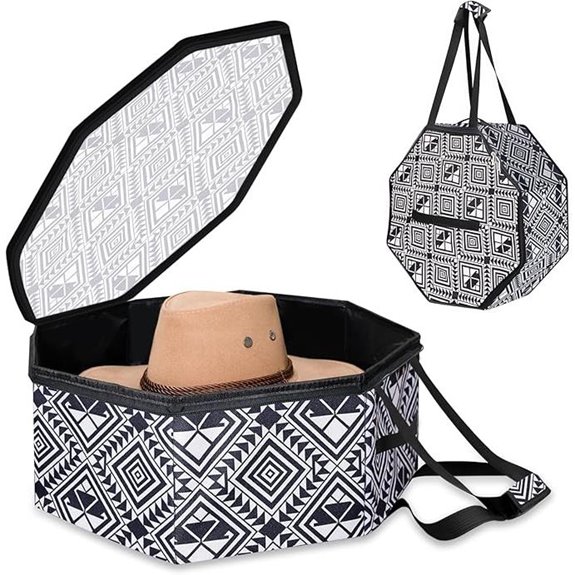 Large Hat Organizer for Travel and Storage