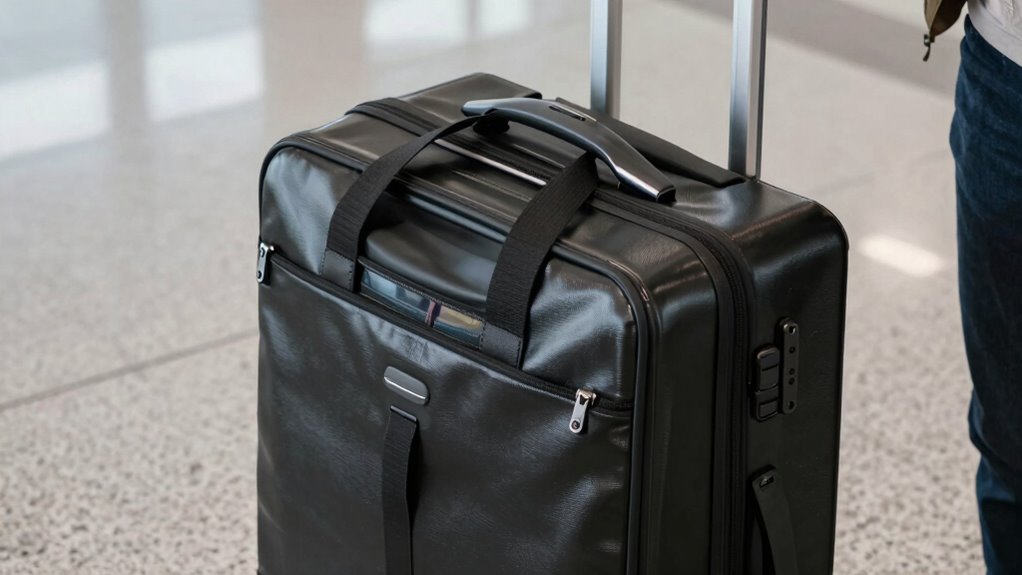 travel friendly compression luggage