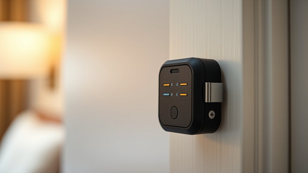 travel friendly door alarm features
