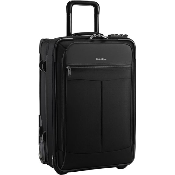 Rolling Garment Bag with TSA Lock and Wheels