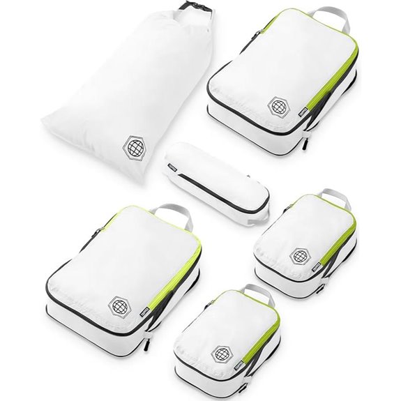 Travel Compression Packing Cubes Set by TRIPPED Gear