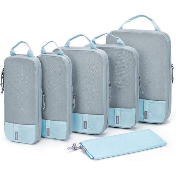 BAGSMART Compression Packing Cubes for Travel (Various Sets)