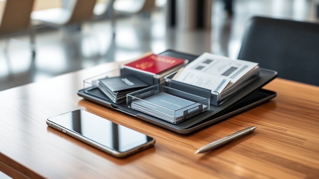 travel organizer size security durability