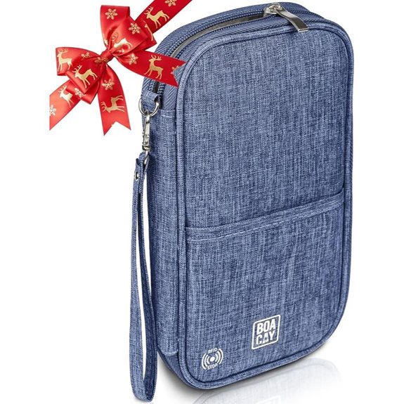 BOACAY RFID Travel Passport & Card Organizer