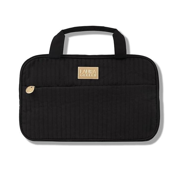 LAURA GELLER Travel Quilted Makeup Bag Organizer