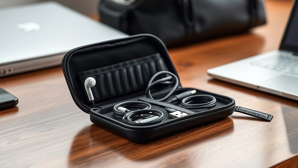 travel ready cable organization