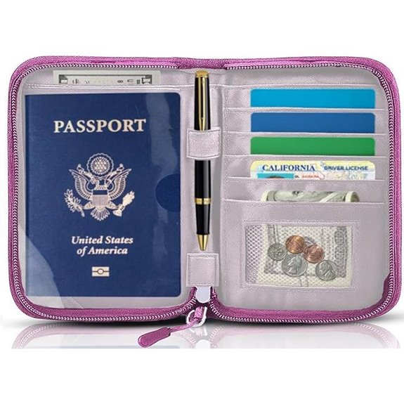 RFID Passport Holder Wallet for Travel
