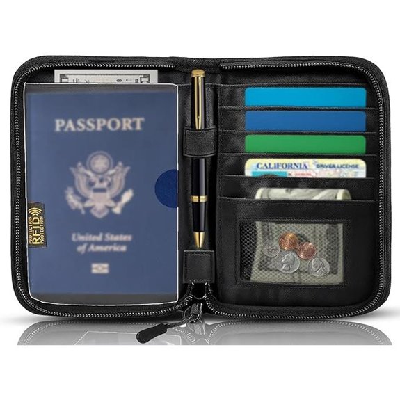 RFID Passport Holder Wallet for Travel