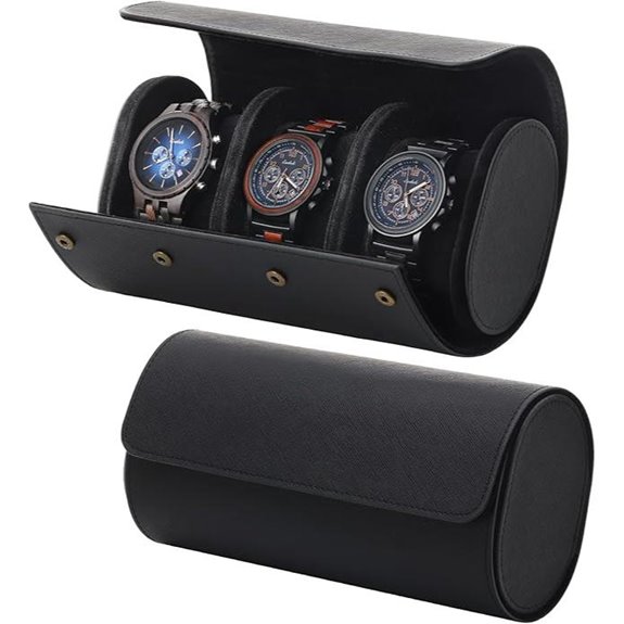 Emibele Travel Watch Case with Removable Pillow