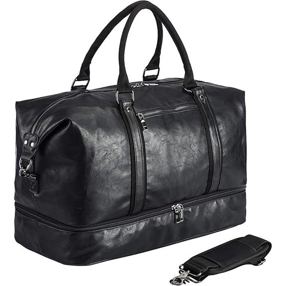 Weekender Overnight Bag Carry On Bag Travel Bag with Shoe Pouch