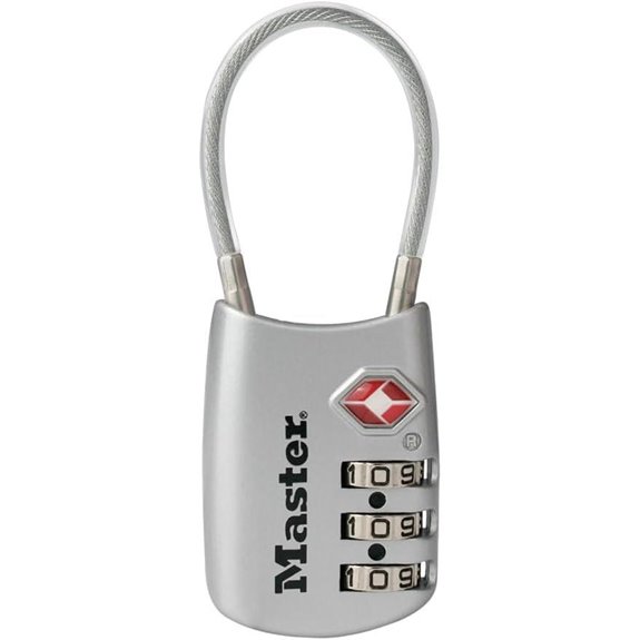 Master Lock TSA Approved Luggage Lock (1 Pack)