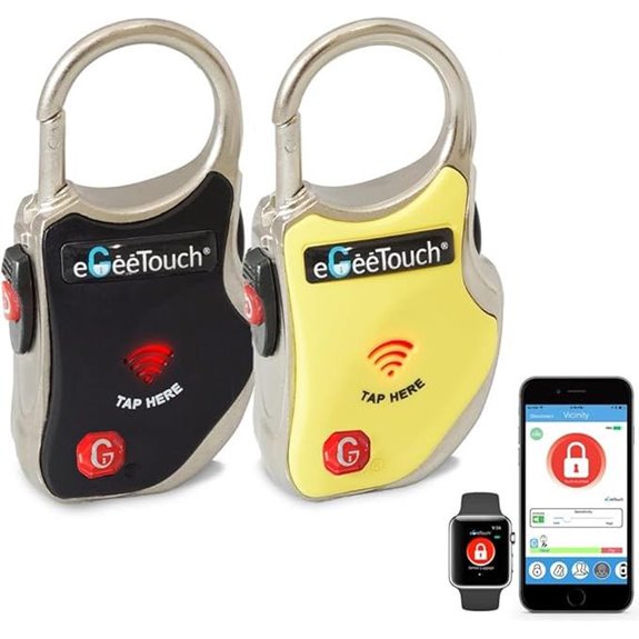eGeeTouch Travel Lock 2-Pack for Luggage & Backpack