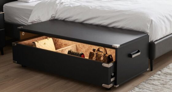 under bed handbag storage trunks