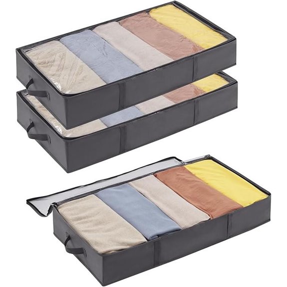 Lifewit Under Bed Storage Bag Set (3-Pack)
