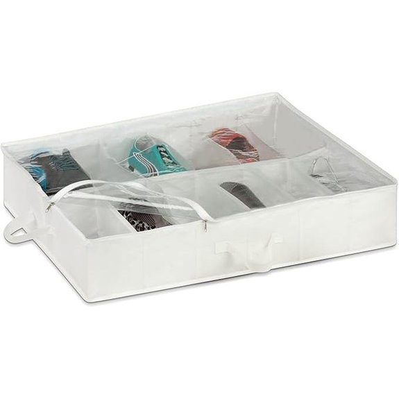 Honey-Can-Do Under Bed White Storage Bag