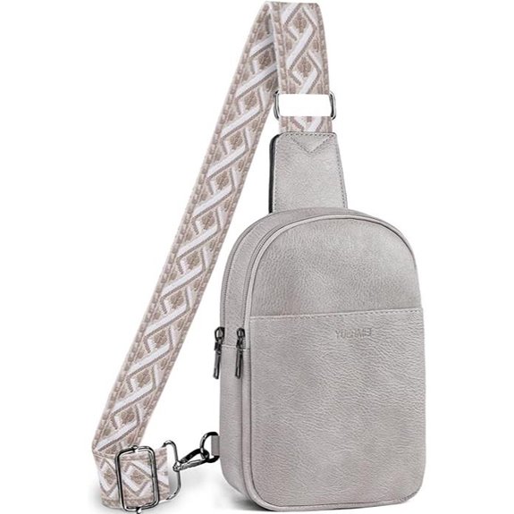 Anti-Theft Vegan Leather Crossbody Bag for Women