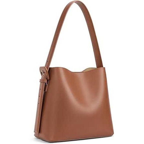 BOSTANTEN Vegan Leather Bucket Bag for Women