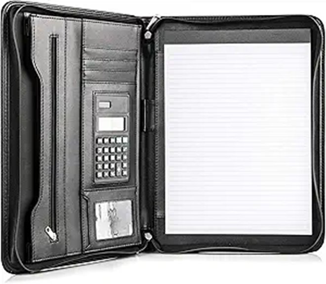 Cossini Vegan Leather Business Portfolio with Tablet Sleeve