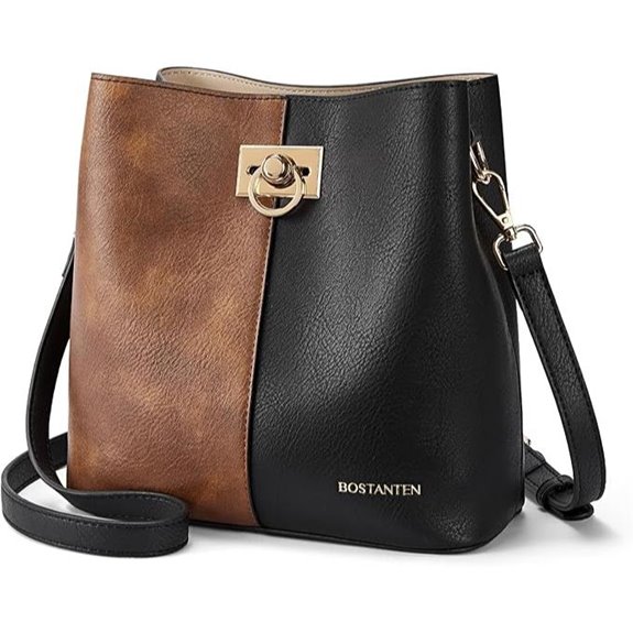 BOSTANTEN Women’s Vegan Leather Crossbody Bag