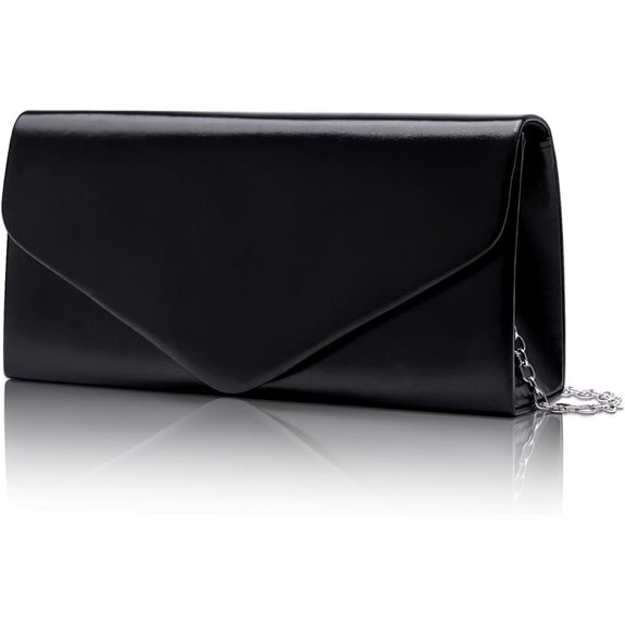 Larcenciel Vegan Leather Envelope Clutch for Women