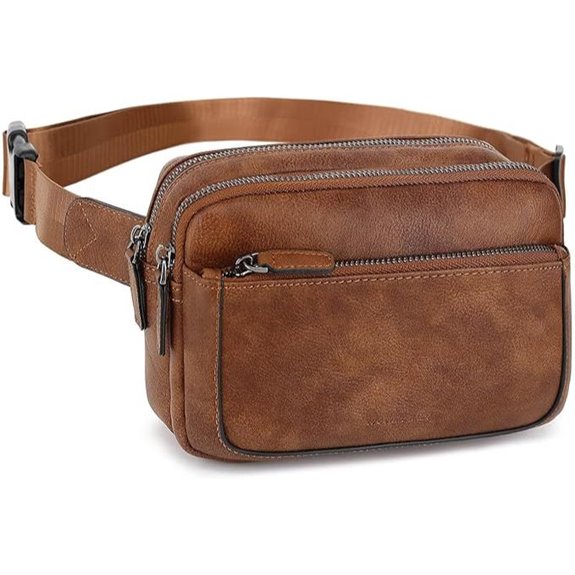 Leather Vegan Fanny Pack for Women