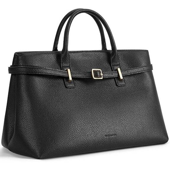 BOSTANTEN Vegan Leather Tote Bag with Adjustable Strap