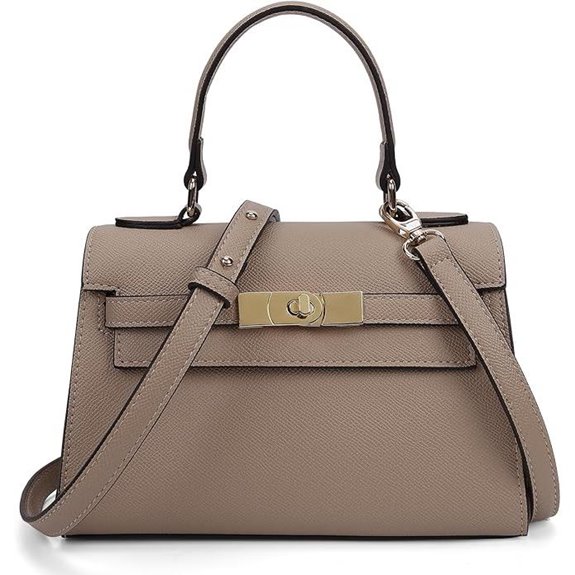 Vegan Leather Small Crossbody Handbag with Strap