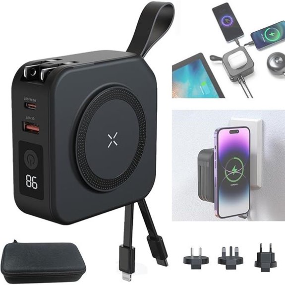 Powerpack 5-in-1 Wireless Travel Power Bank