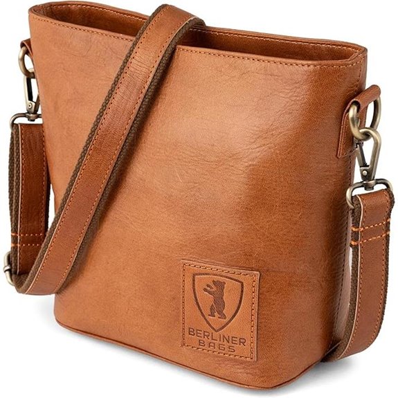 Berliner Bags Vintage Leather Shoulder & Tote Bag