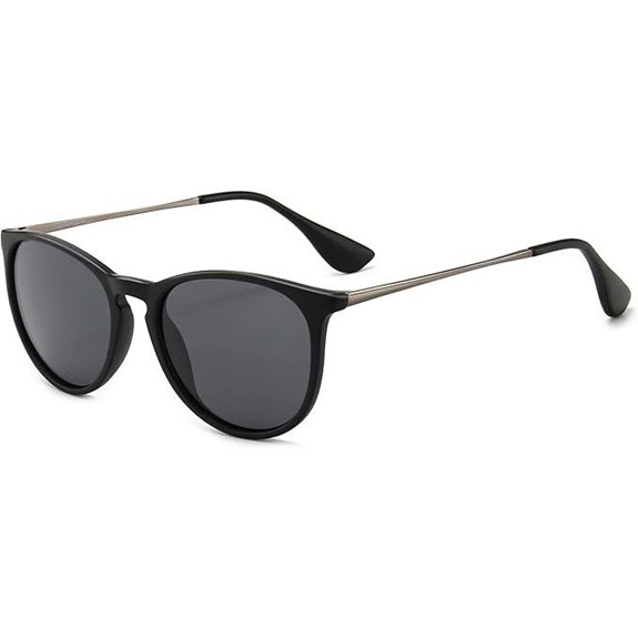 SUNGAIT Vintage Round Sunglasses for Women & Men