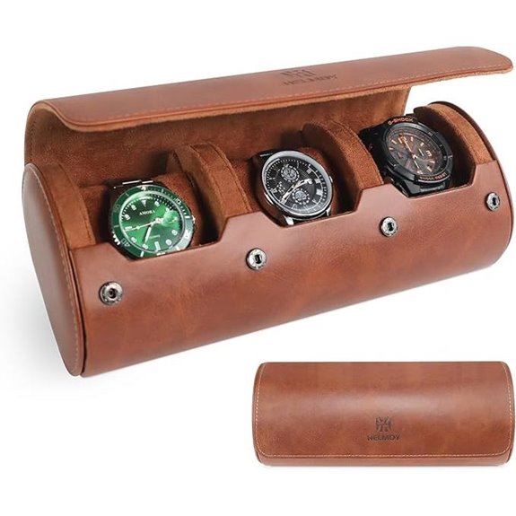 Watch Roll Travel Case for Watches up to 50mm