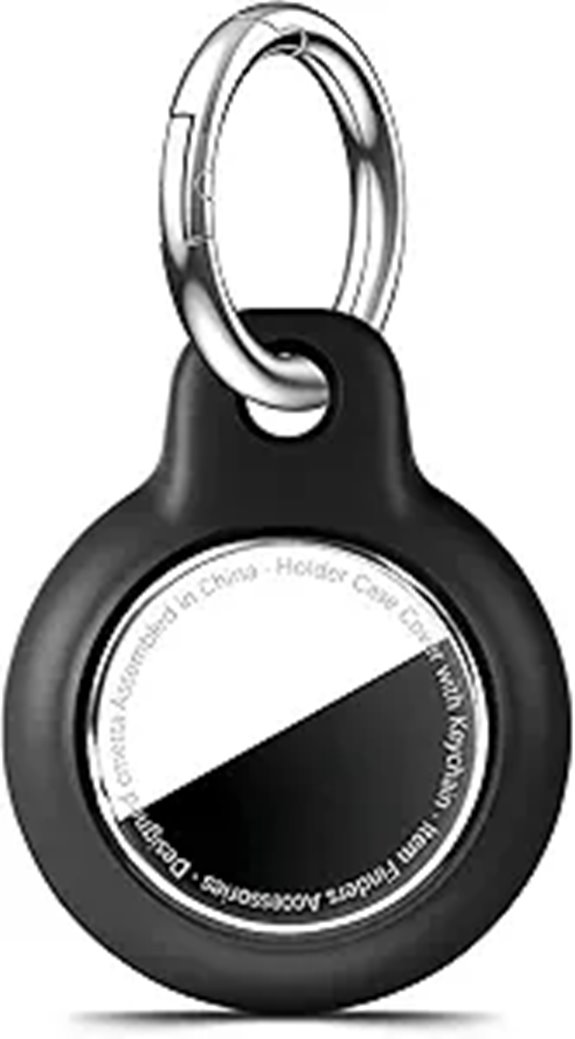 Waterproof AirTag Case 4-Pack with Keychain