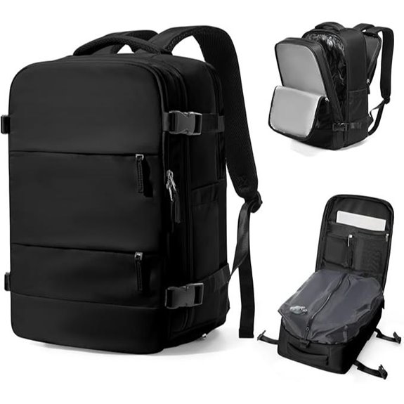 Vacuum Travel Backpack with Pump Waterproof & Compact