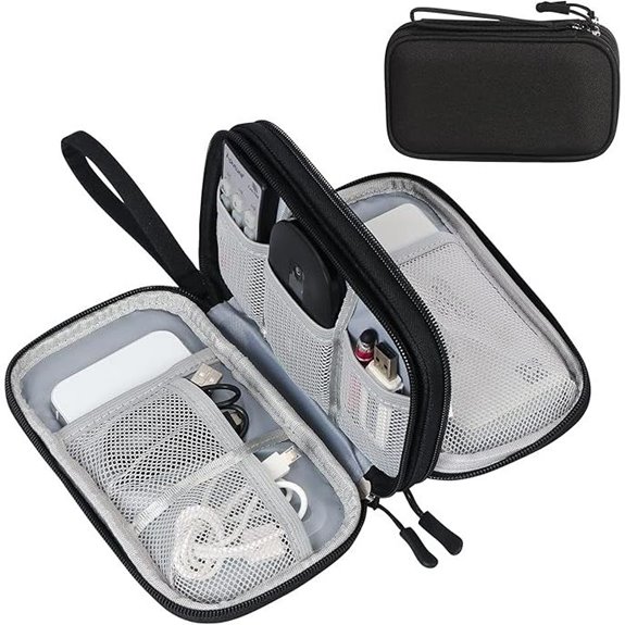 FYY Travel Cable Organizer Pouch Waterproof Storage Bag