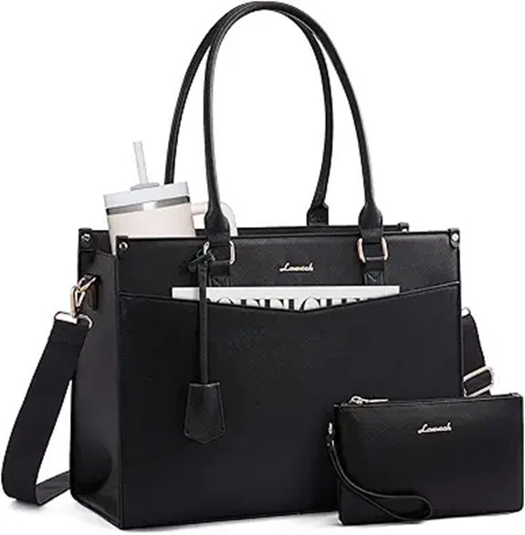 LOVEVOOK 2-in-1 Waterproof Laptop Bag for Women