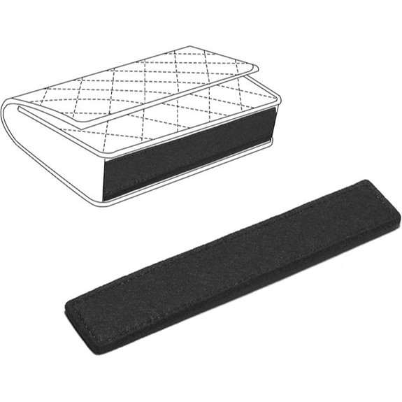 WOC Handbag Base Shaper Felt Insert Black