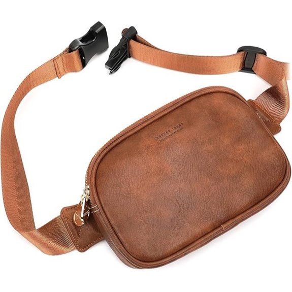 APHISON Women's Fanny Pack Crossbody Vegan Leather