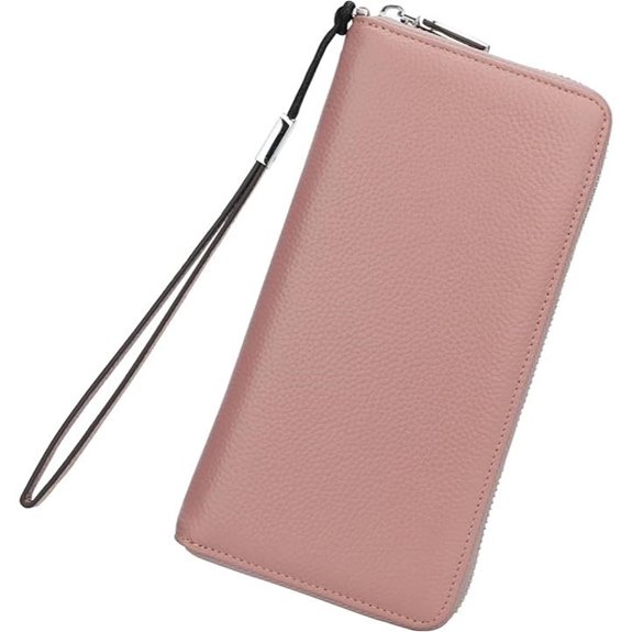 Lavemi Women's Compact RFID Leather Bifold Wallet