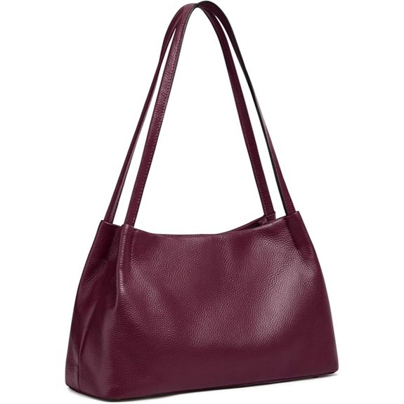 Kattee Leather Women's Shoulder Hobo Bag with Snap