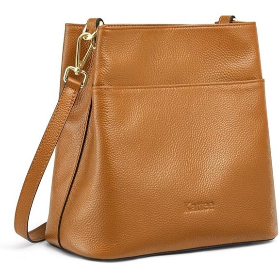 Kattee Leather Women's Handbags with Detachable Straps