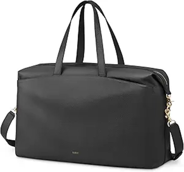 Kattee Leather Women's Weekender Travel Duffle Bag