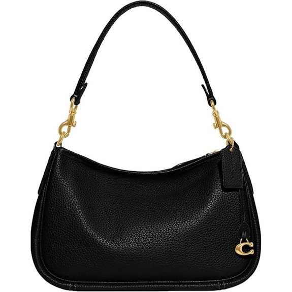 COACH womens Soft Pebble Leather Cary Crossbody