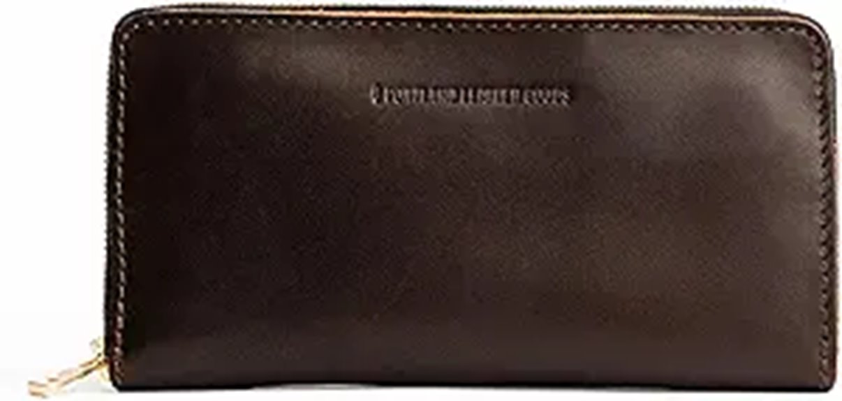Portland Leather Women's Accordion Zip Wallet