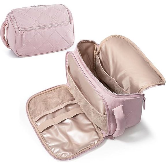 Travel Toiletry Bag for Women Water-Resistant Organizer