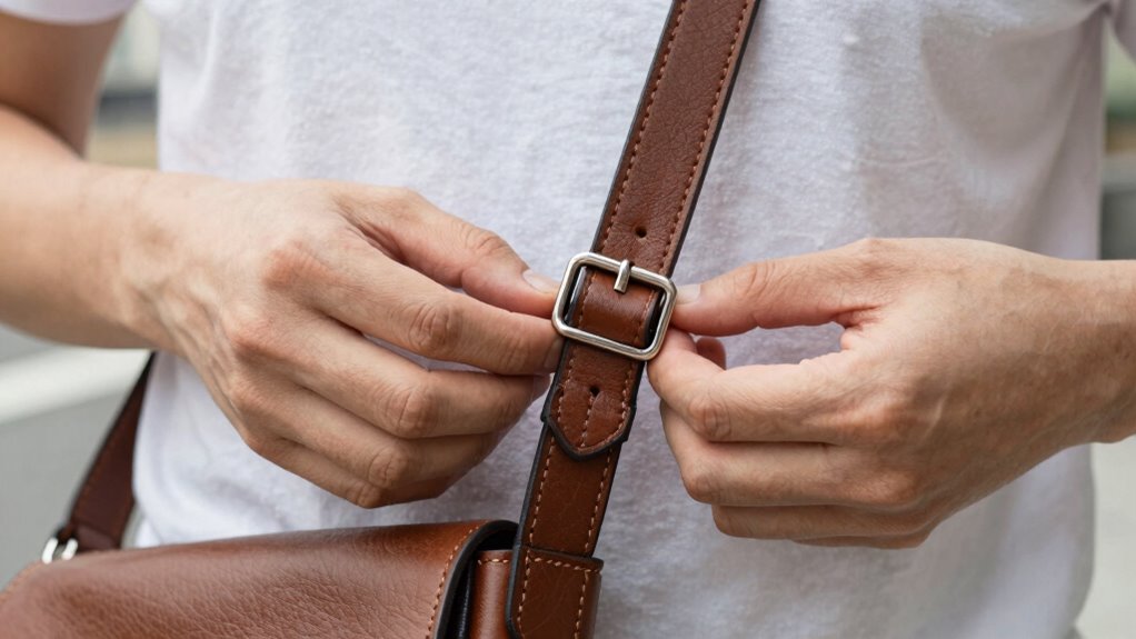 adjust strap for comfort