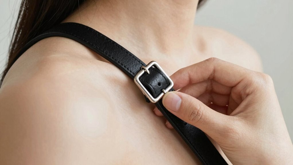 adjust strap for comfort