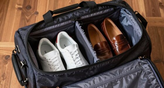 are shoe compartments necessary