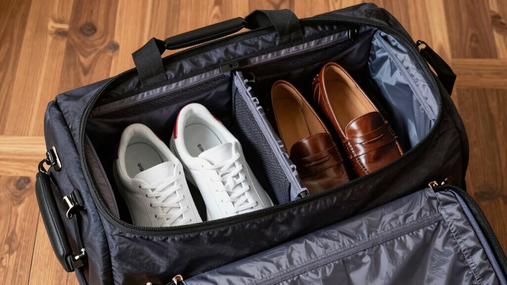 are shoe compartments necessary