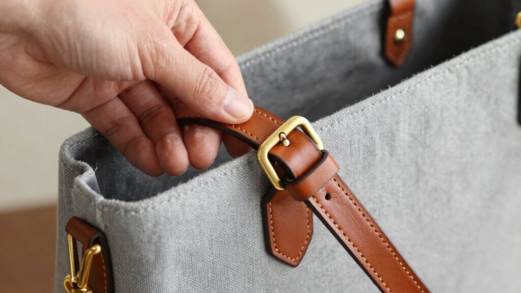 attach straps securely properly
